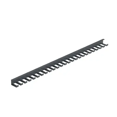 Hettich Kabelwanne Flex Schwarz 9309806