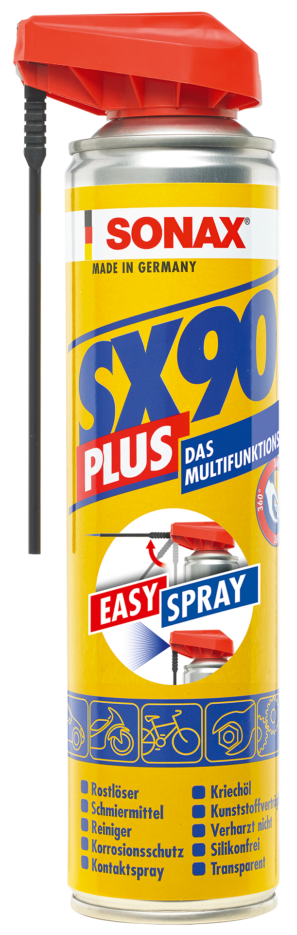 SONAX Multifunktionsöl SX90 Plus,Easy Spray 400 ml,  04744000