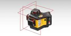 Stabila Multilinien-Laser LAX 600, 7-teiliges Set, roter Laser