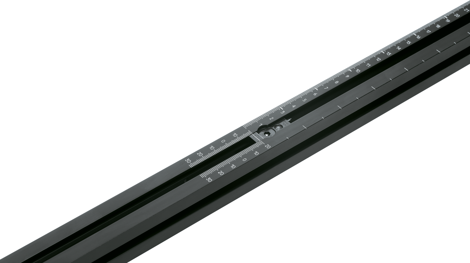 Blum Pro-Center-Grundlineal, umschlagbar mit Nullpunktverstellung, 1250 mm