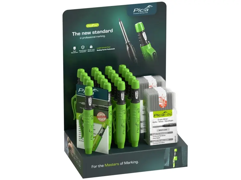 Tiefloch-Marker Pica dry + Ersatzminen-Set