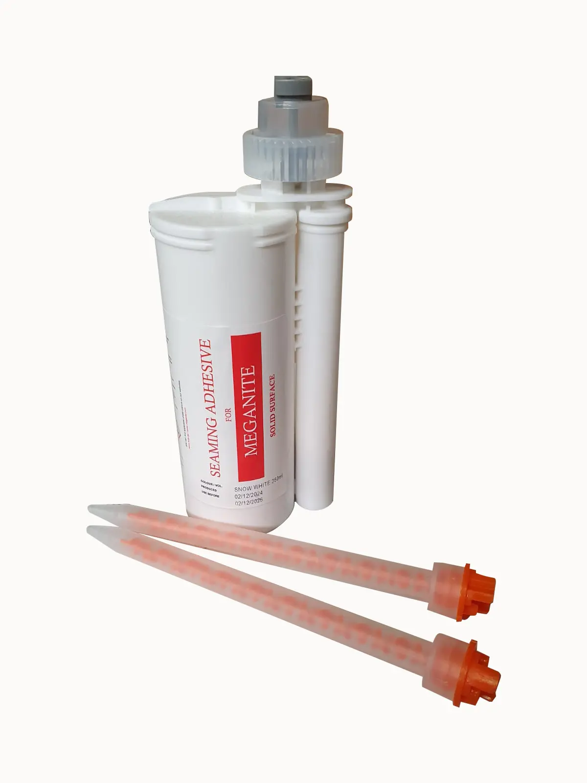 Meganite Klebepatrone Snow White 033 A 250ml, Inkl. 2 Mischdüsen