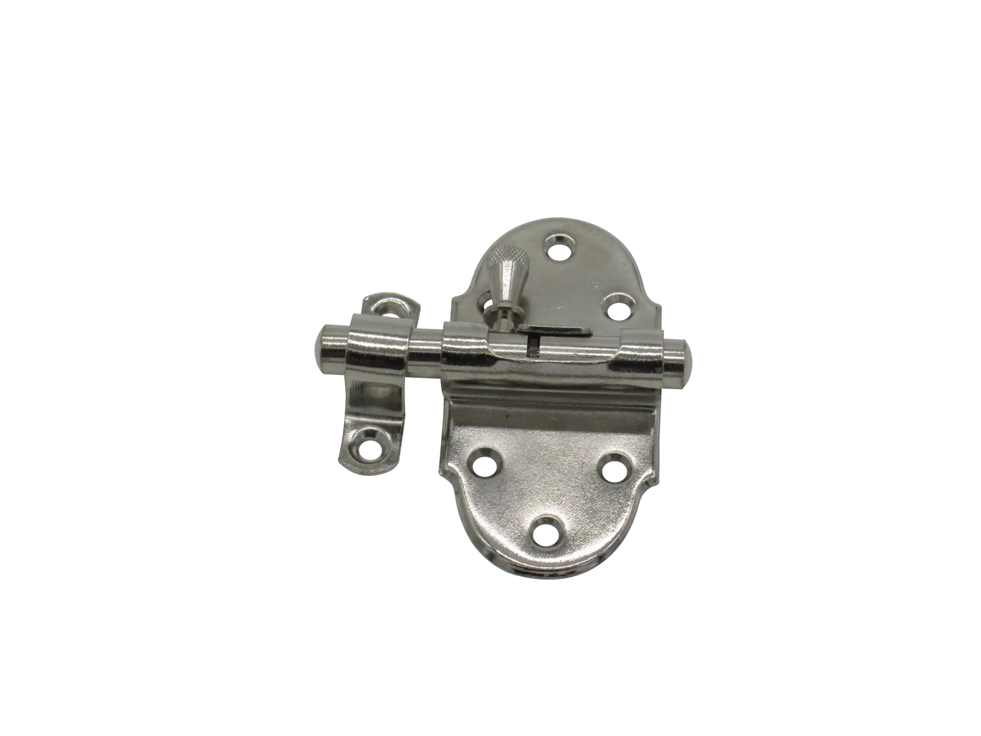 Strenger Grendelriegel 097, 70x35mm,mit Schlaufe, Hub 19mm, gelb verzinkt, S520-000097-300