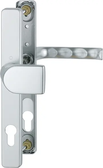 Hoppe HT-WE-Schmalrahmen-Grt.  78G/2246/113 London Alu F1, TS=57-62 mm, mit Knopf, 92 mm, 2205624