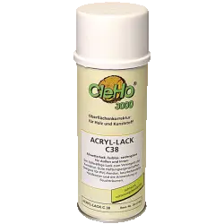 Cleho Acryl-Lack C38 seidenglanz farblos 400 ml Spraydose, 3841003, UN 1950