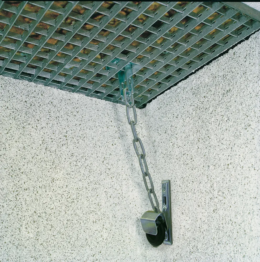Abus Gitterrostsicherung GS40, verzinkt-chromatiert