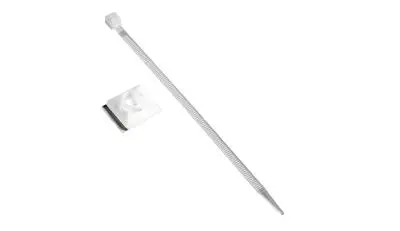 Hettich Easys Kabelbinder-Set bestehend aus je 50 Stück Grundplatten und Kabelbinder  9109834