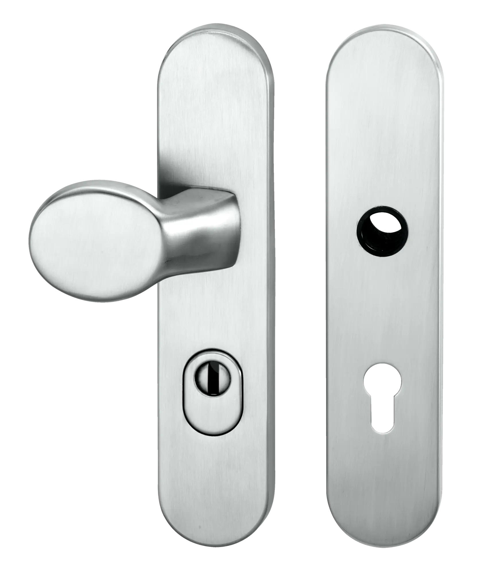 GenoTop HT-Schutzgarnitur mit ZA Edelstahl PZ ohne Lochteil, TS=65-75 mm, 15/92 mm