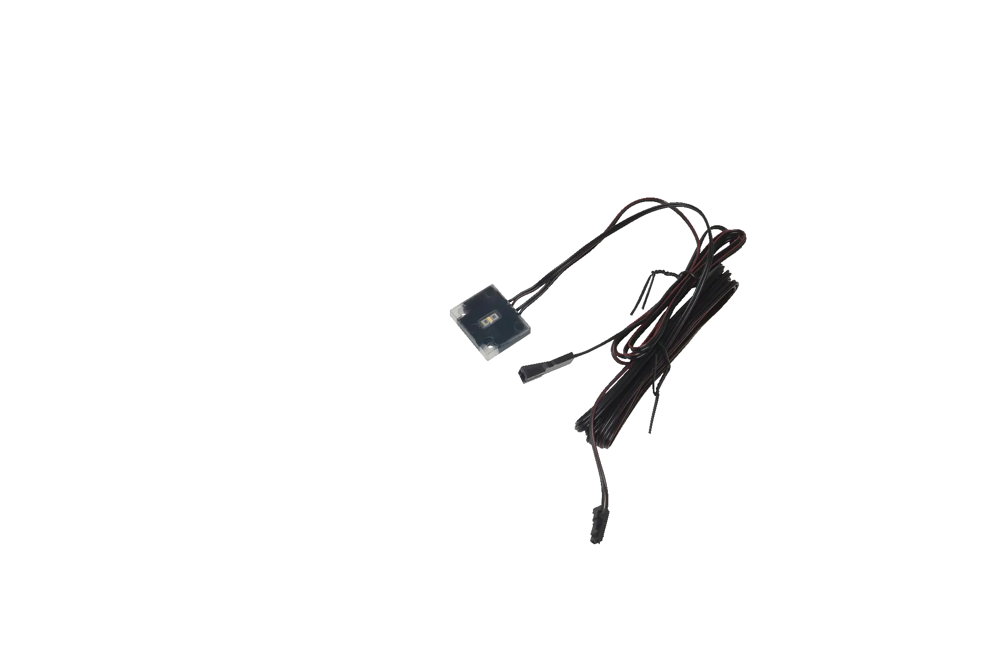 LS LED Touch Dimmer, 12 V, 30 W, 2/1 m, 25x30 mm, Anbau, schwarz