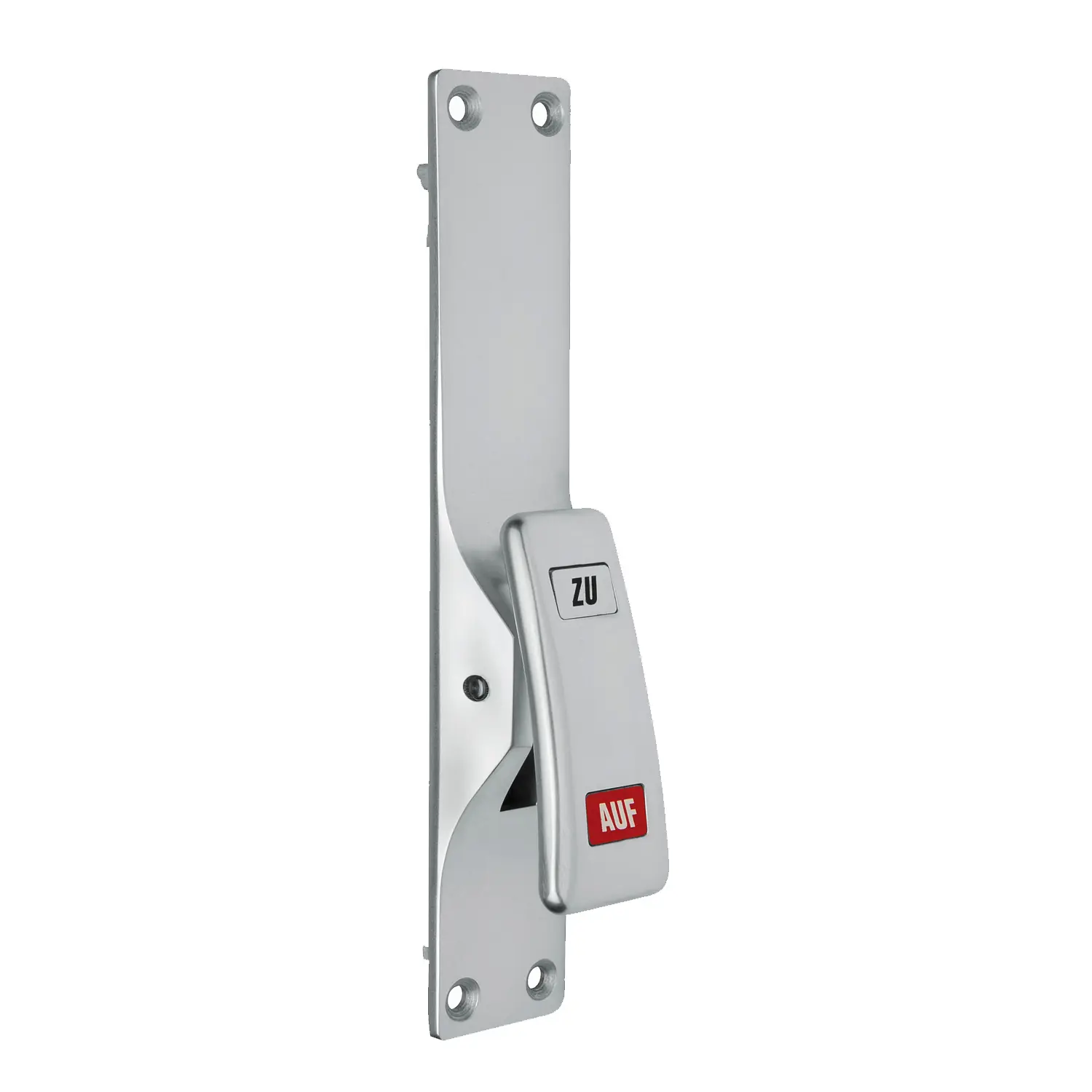 Deni Türtreibriegel Porta Pussh 4190, für Rundstange D-10mm, weiß RAL9016,  4190 1011 73