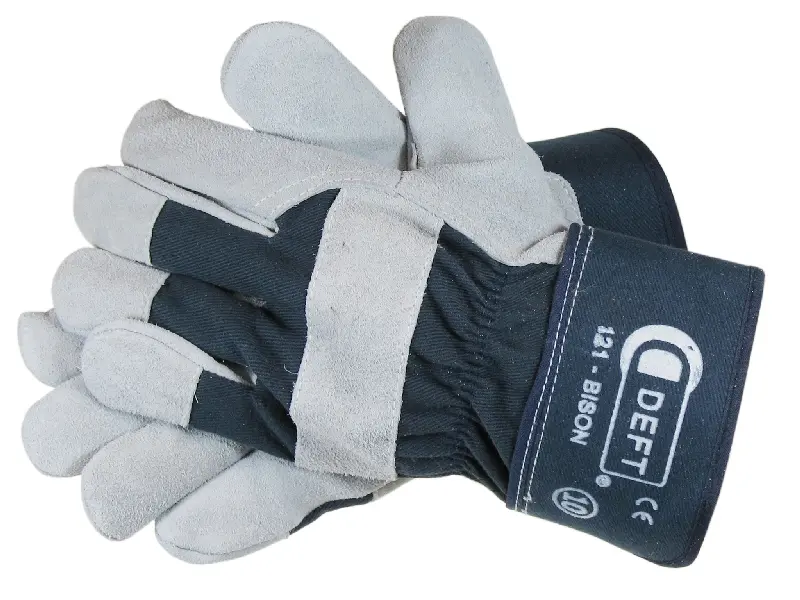 Arbeitshandschuhe Bison|Granat