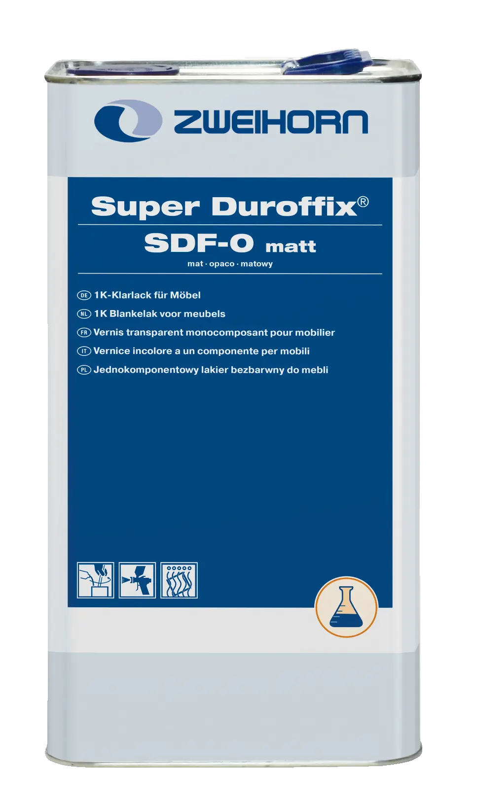 Zweihorn Super Duroffix 1K-Klarlack SDF