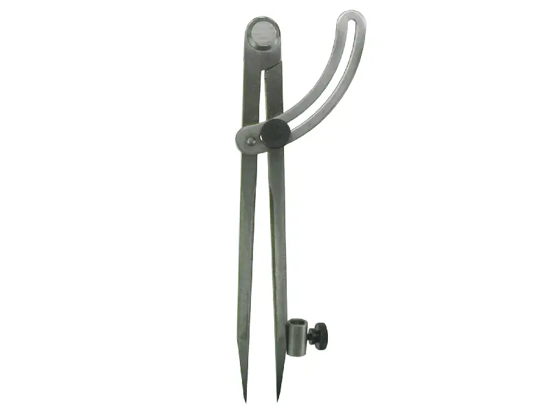 Bogenzirkel mit Bleistifthalter DIN 6486