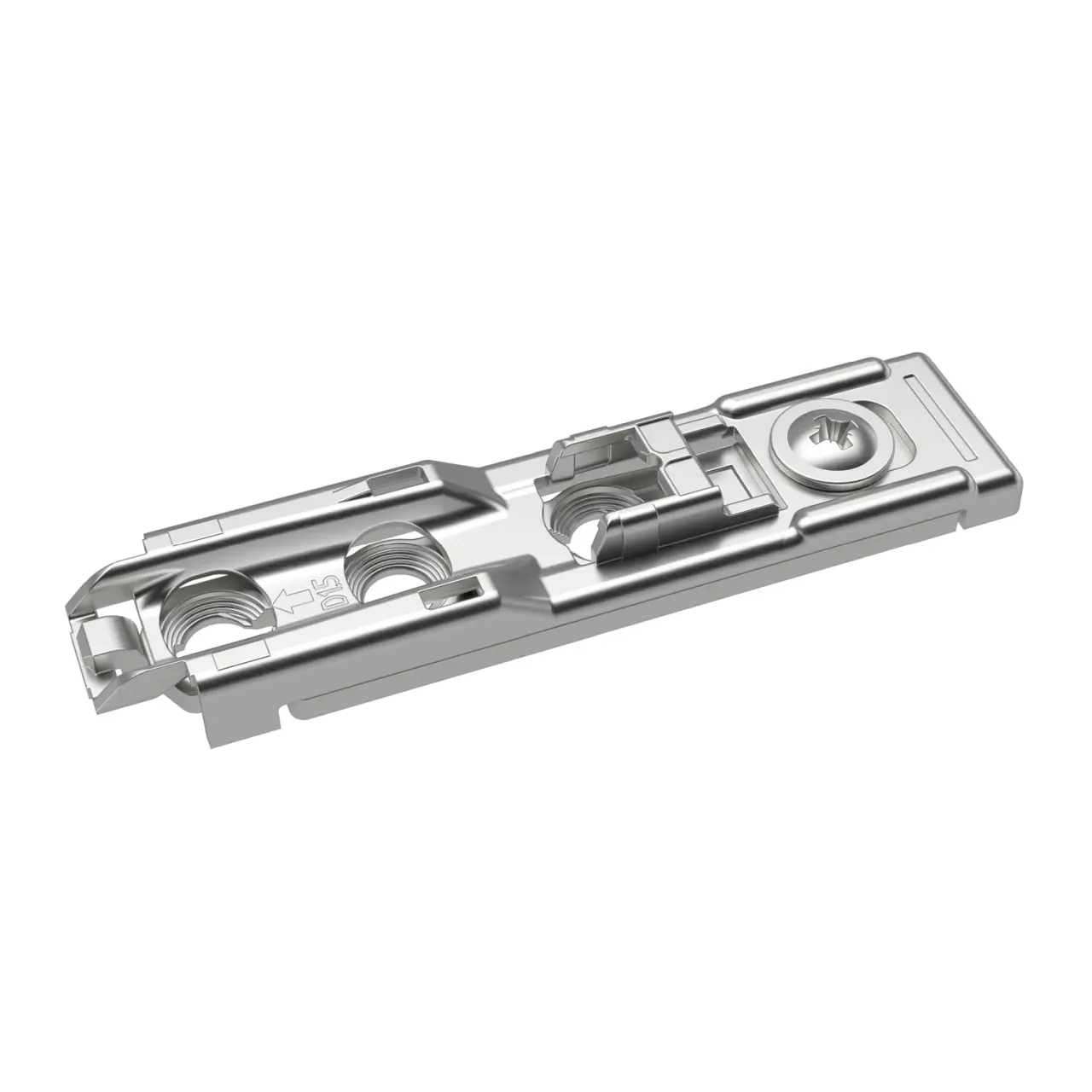Linear-Montageplatte mit Direkt-Höhenverstellung zum Anschrauben