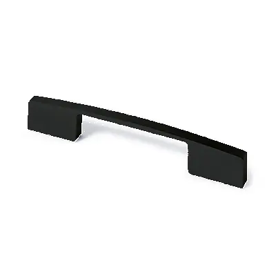 Evisa Griff schwarz matt, BA128mm L168mm B11mm H24mm, 9345393