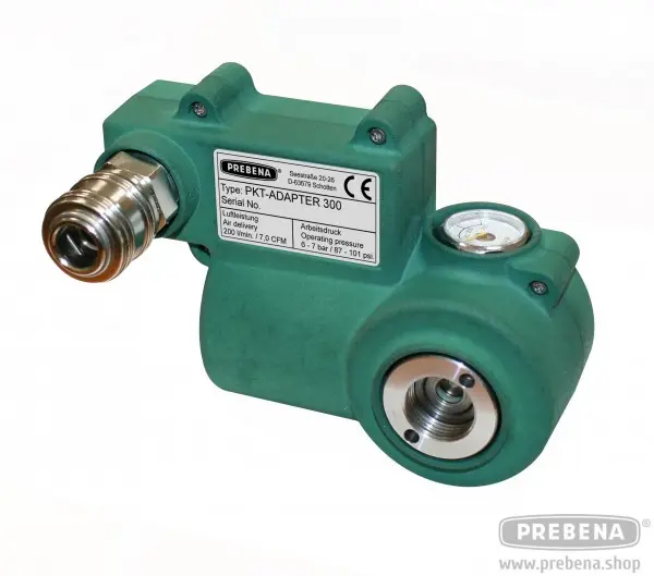 PKT-ADAPTER 300 für den Anschluss von Druckluftgeräten bis 10 bar, PKT-ADAPTER300