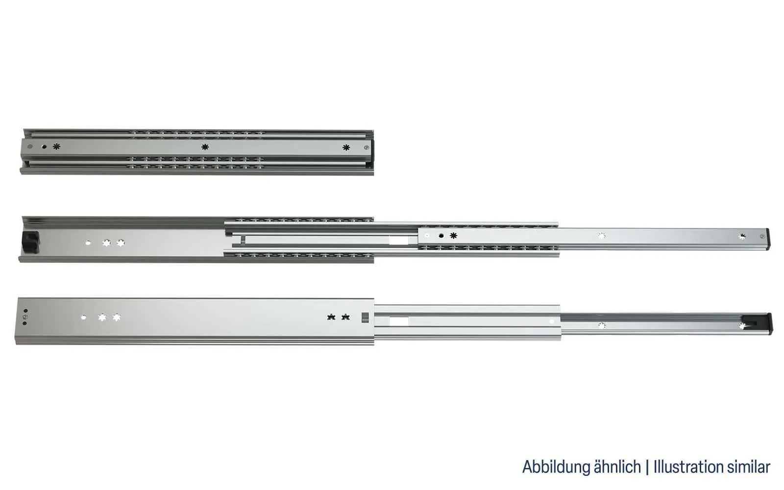 Vollauszug Zuhaltung Air Motion Serie 039 | TK 90-102kg