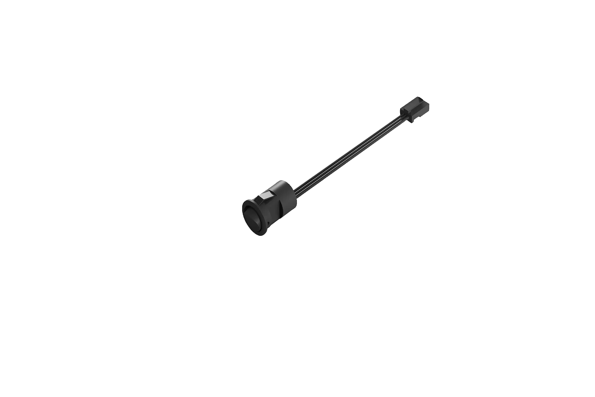 LS Tastschalter zu Mec Modul Schalten mit Kabel 2000 mm schwarz, LS.941300052