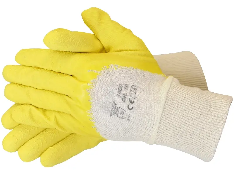 HaWe Latex-Handschuh geraut gelb Gr 10 650351