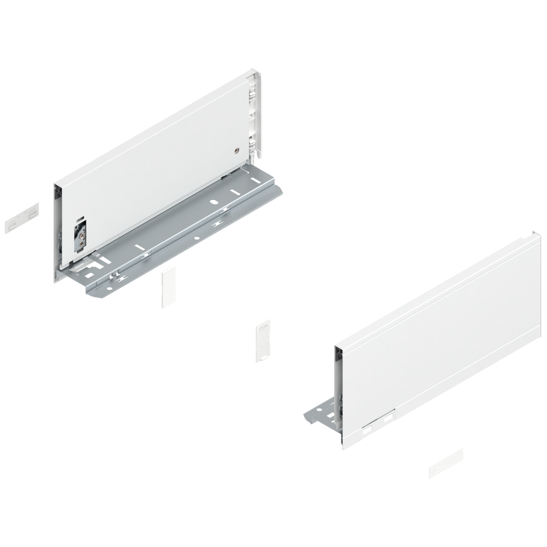Legrabox  Zargen-Set K Seidenweiß
