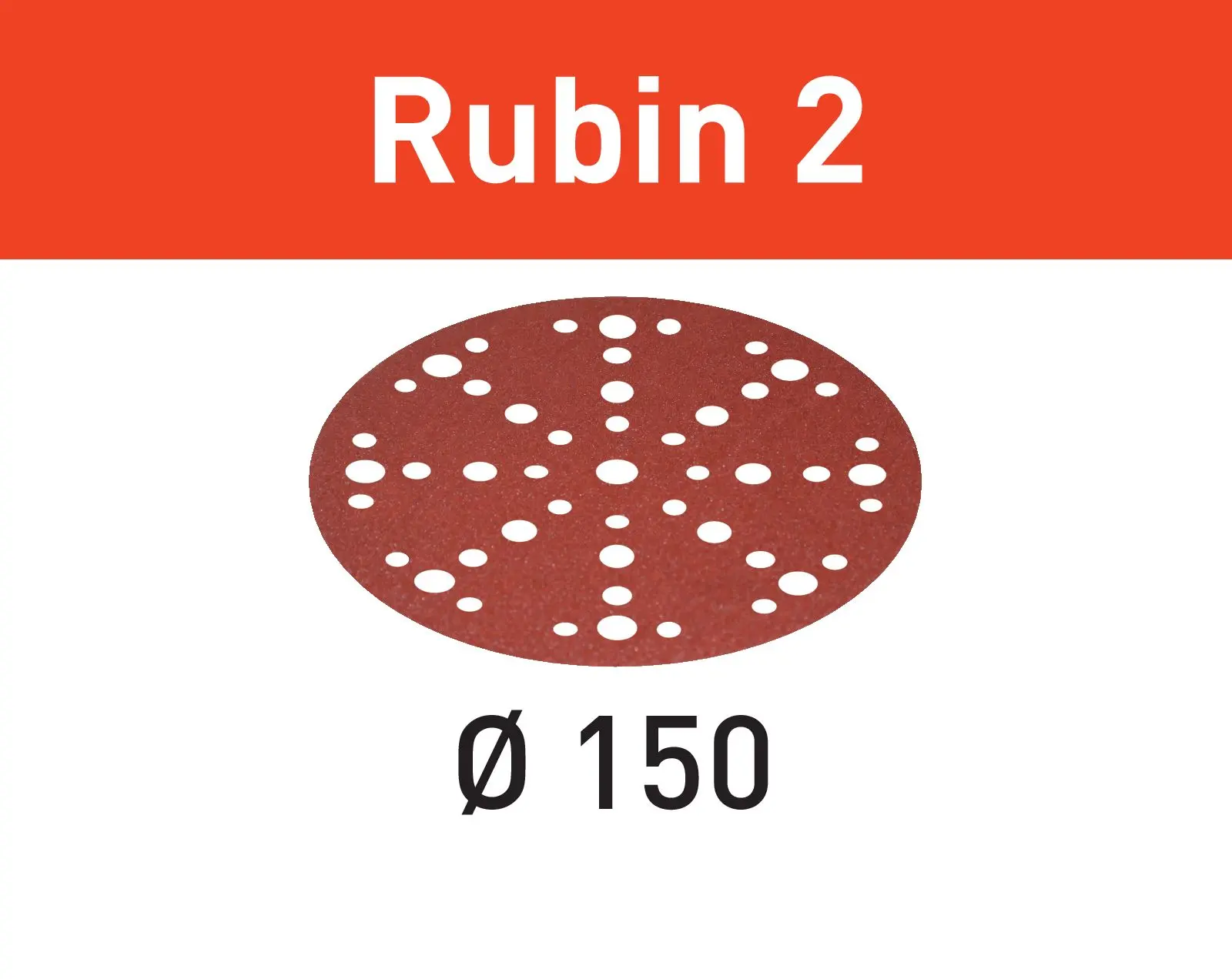 Schleifscheibe Rubin 2 D150-48