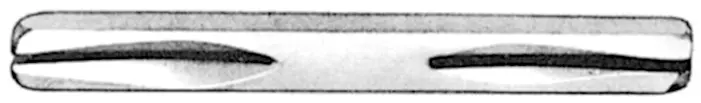 EDI Doppelstift 8/120 mm, TS=35-70 mm, beidseitig für SK-Verbindung
