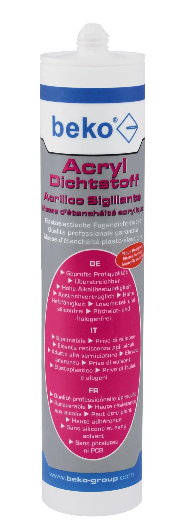 Beko Acryl-Dichtstoff weiß