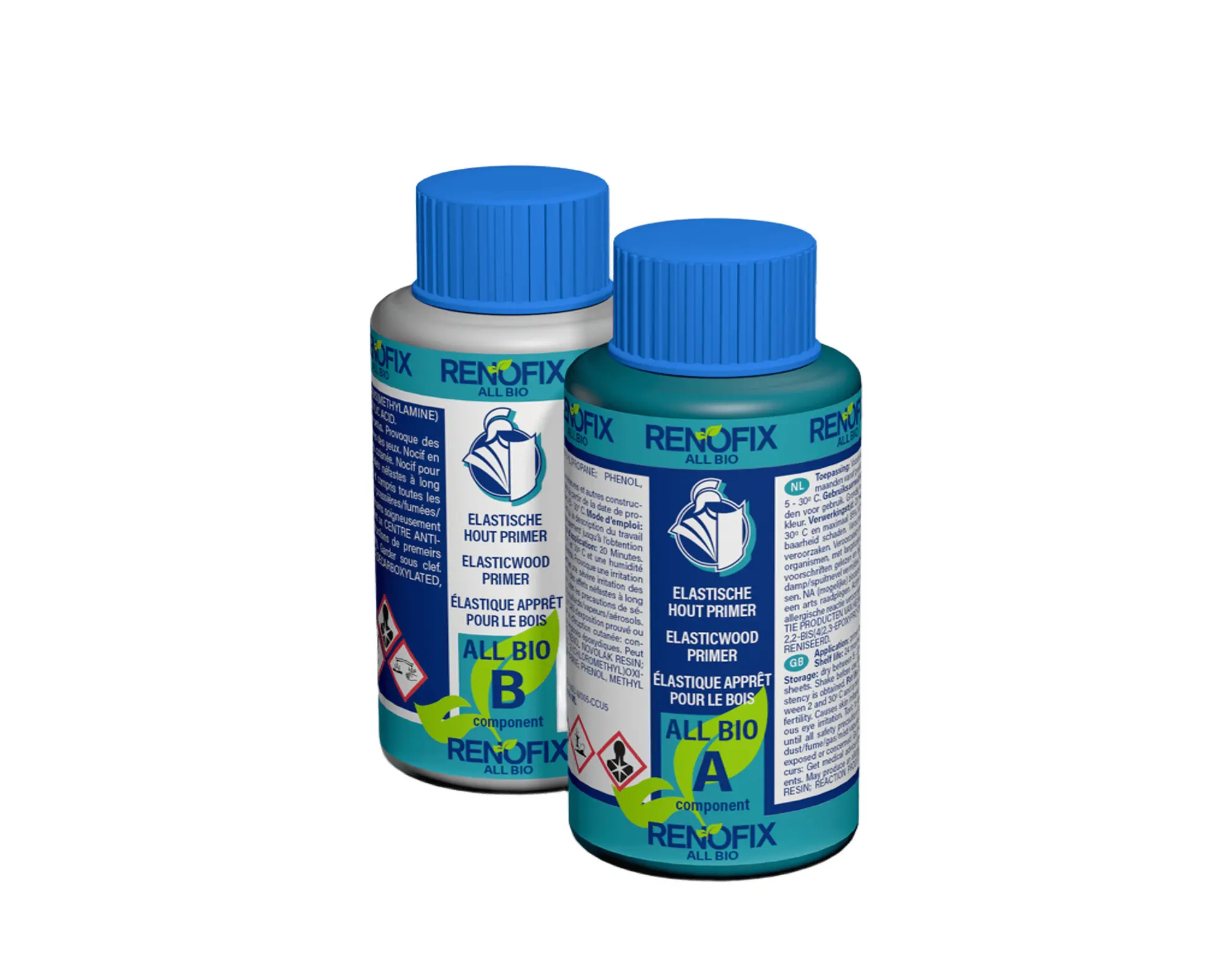 RENOFIX All Bio-Holzgrundierung für Renoflex Orange/Rot 200ml Inhalt 2x100ml