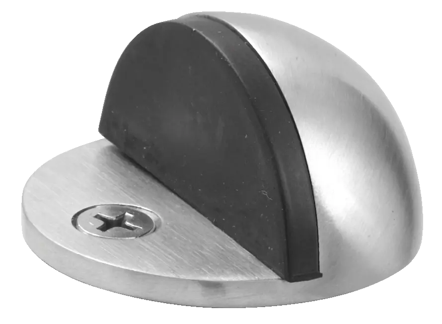 GenoTop Bodentürpuffer 984, Edelstahl mit Hartgummi