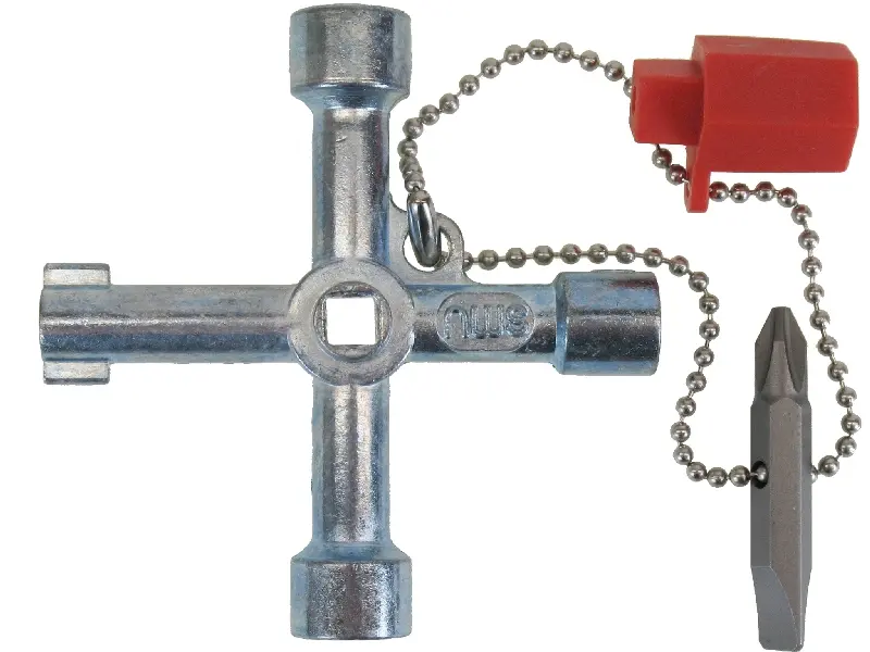 Schaltschrankschlüssel Universal, Länge 71x71 mm 1103.0