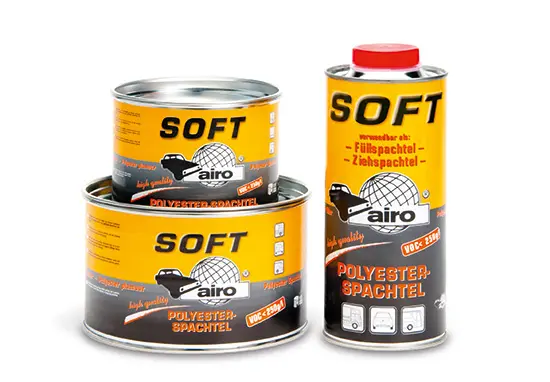 Airo Füll-Ziehspachtel Soft beige, 1 kg, inkl. 1x Härter