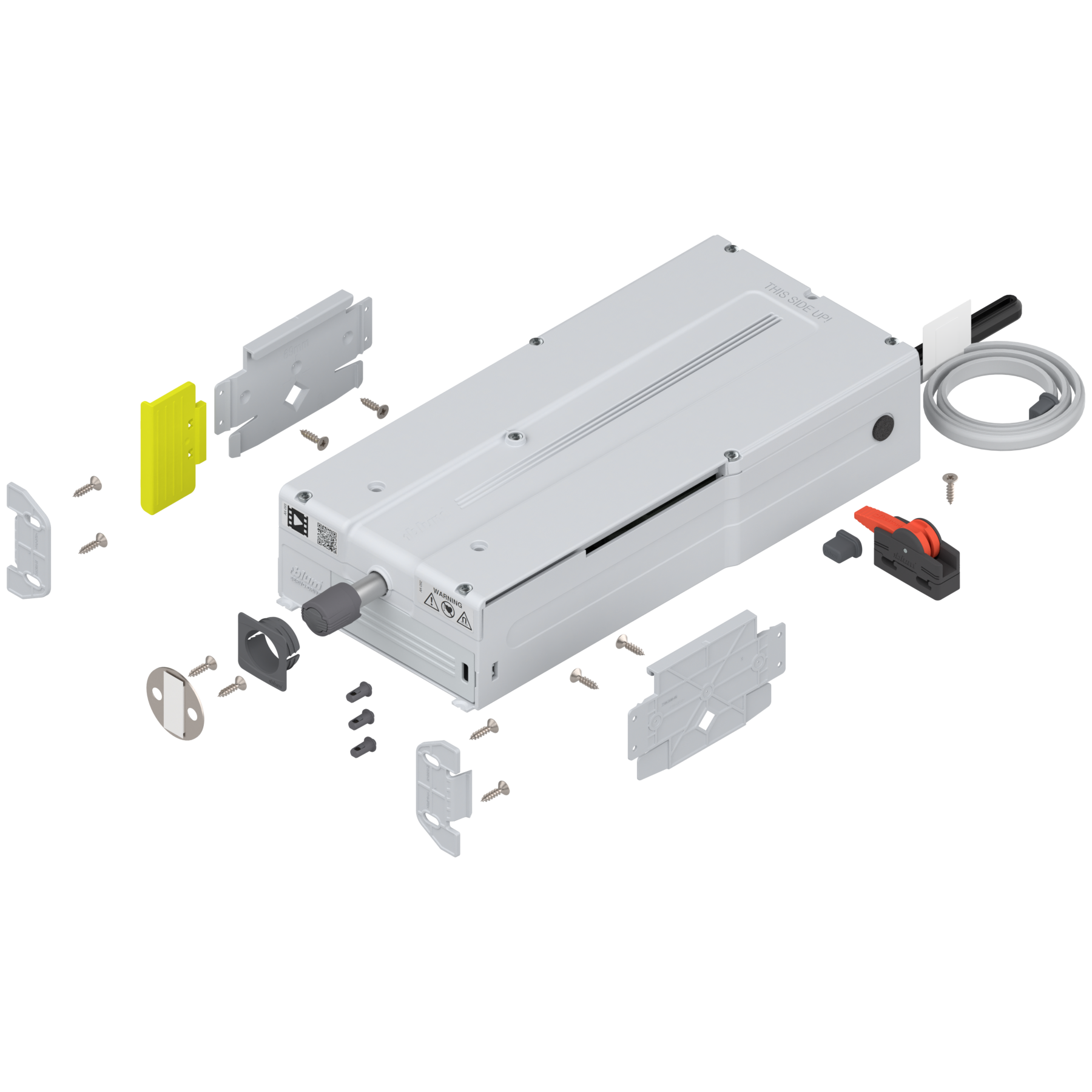 Blum Servo-Drive flex Antriebseinheitfür Kühl-, Gefrier- und Geschirrspülgeräte mit Montagezubehör,