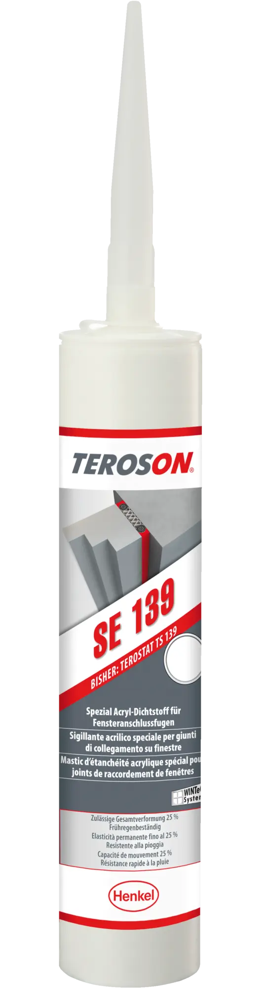 Henkel Acryl Teroson SE 139, weiß, 300 ml Kartuschen, O9WS1