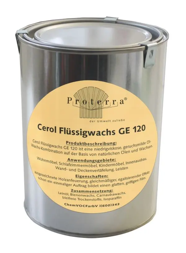 Hesse Proterra Cerol Flüssigwachs GE 12006-2001 farblos, 3 Liter,
