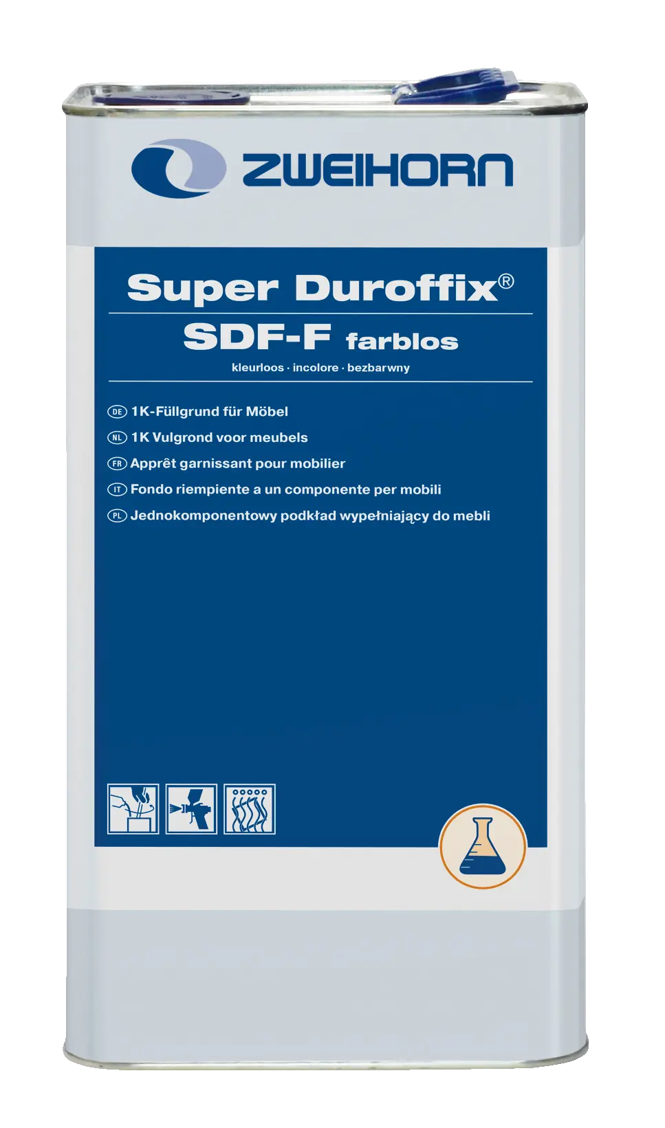 Zweihorn Super Duroffix SDF-F farblos 5 Liter,