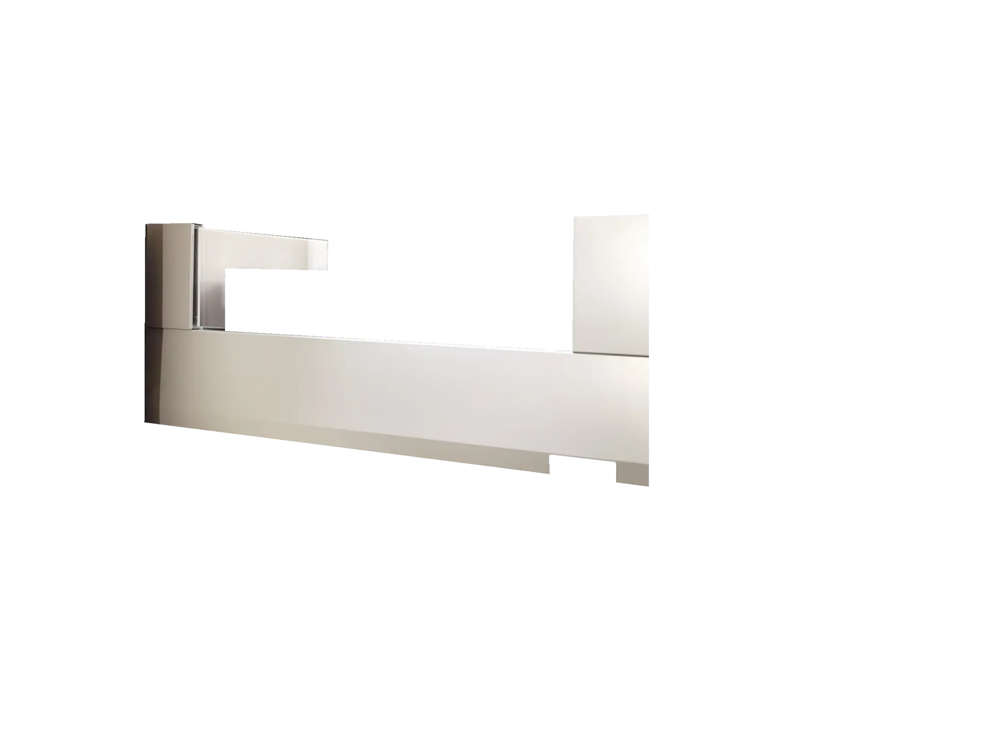 Merivobox Modular mit Boxcover Frontauszug Höhe E Seidenweiß