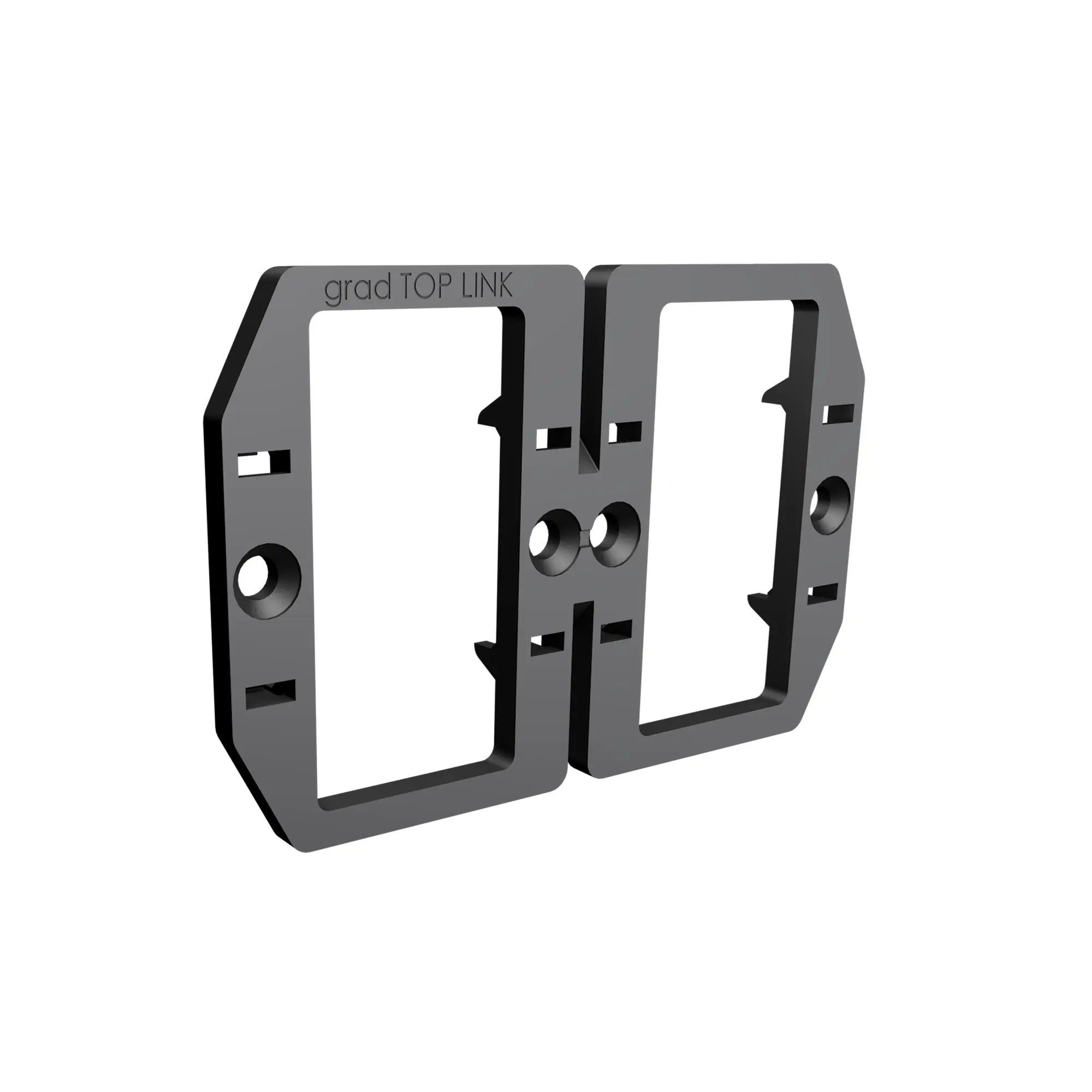 Grad Längsverbinder Top Link S zur Verlängerung der Alu-UK Perfect Rail 391 Pack = 20 Stück, 1488