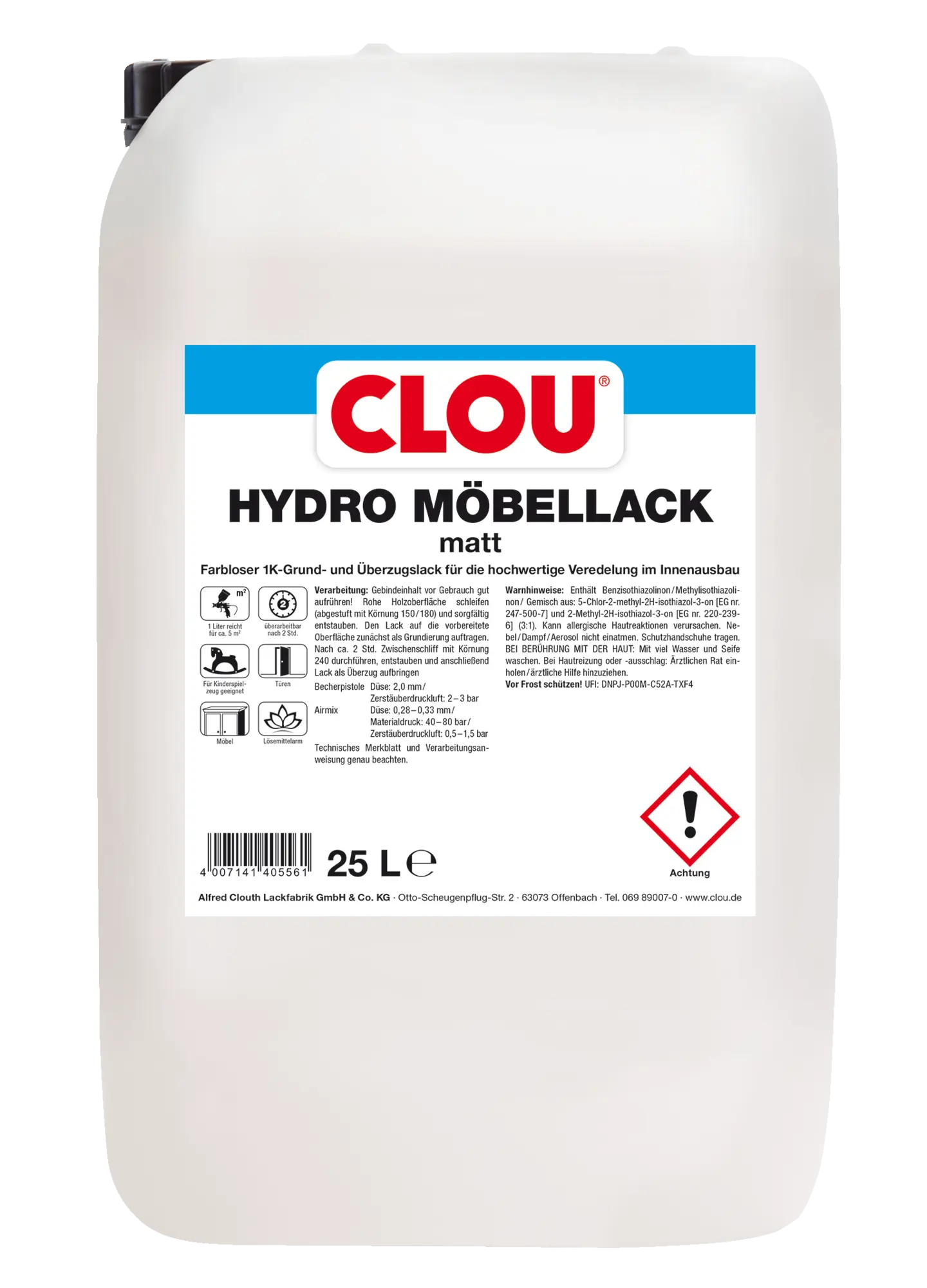 Clou Hydro-Möbellack