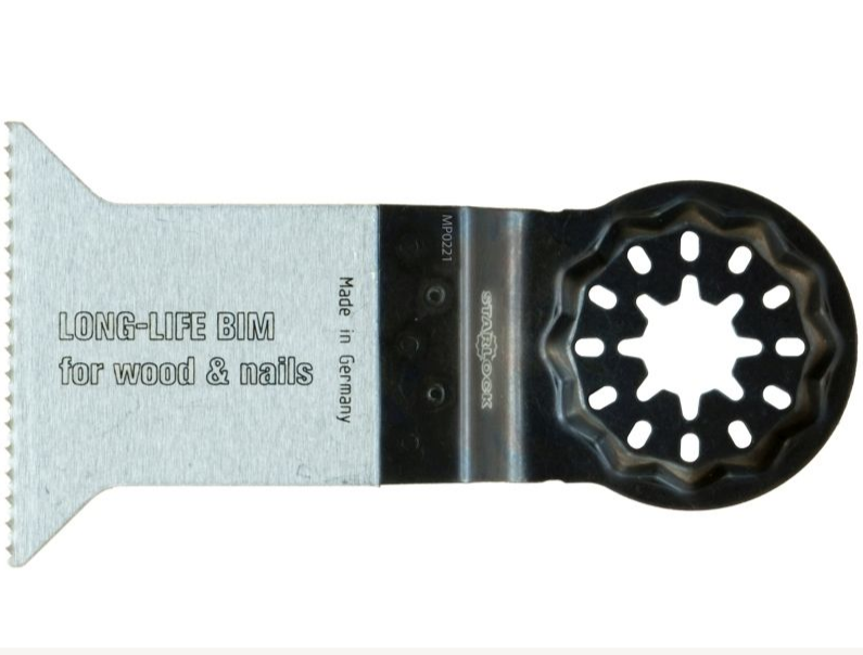 Tauchsägeblatt Bi-Metall gekröpft 3-fach-geschliffene Zähne Holz 50x35 mm SB 39.071