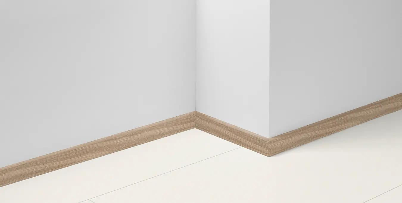 PARADOR Vinyl Dekor-Sockelleiste SL 3 Eiche D034 bisher: ASL 6 Eiche Royal hell gekälkt 1517566