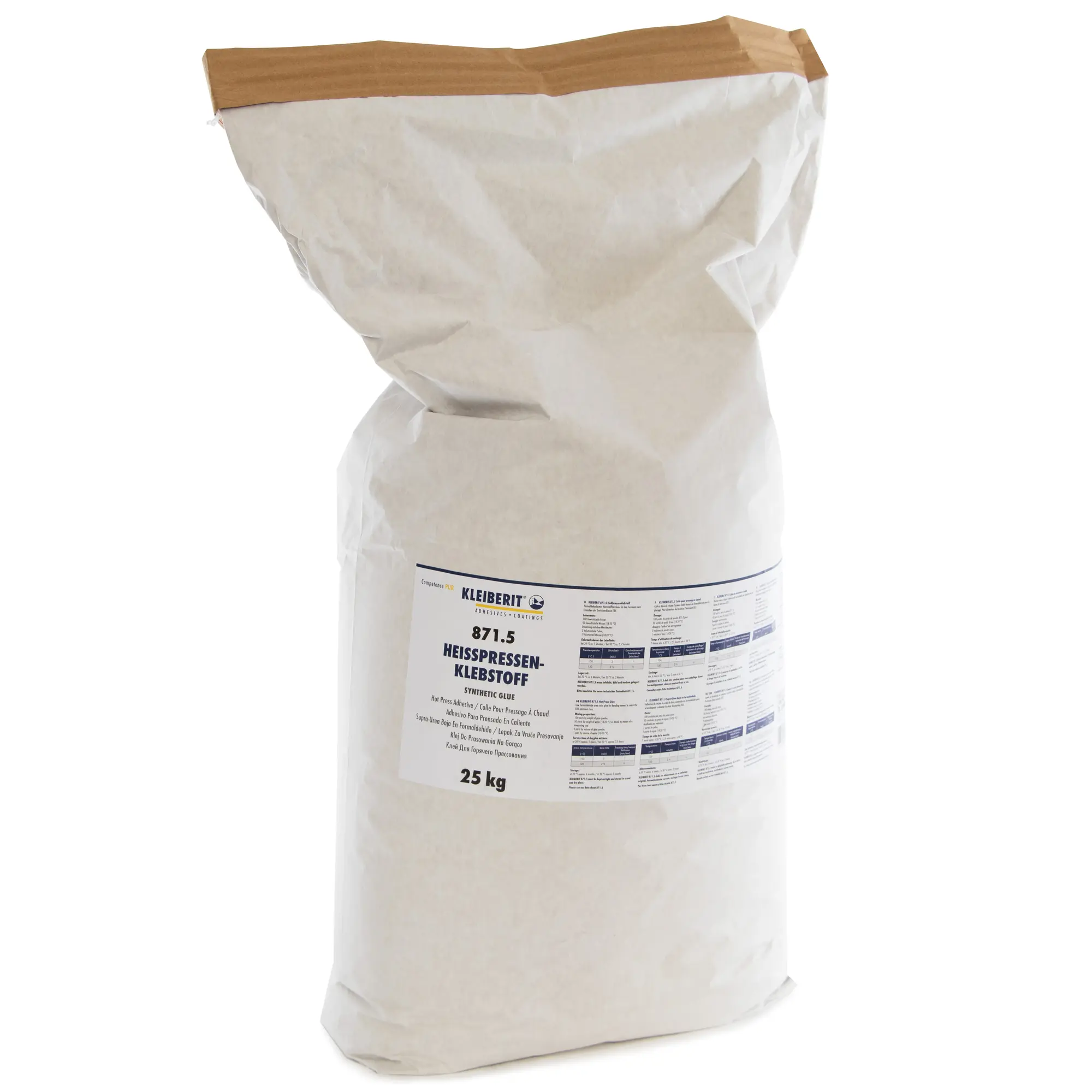 Kleiberit Heißpressenleim 871.5 Pulver, Formaldehydarm, 25 kg Sack, 871.5.3000