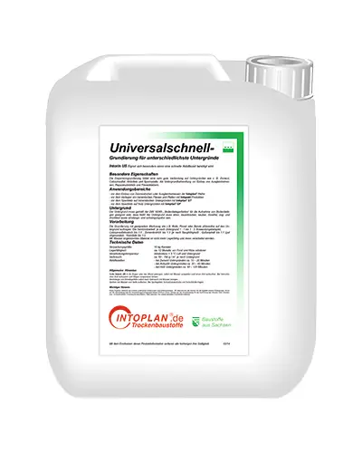 Universal Schnellgrundierung Intorin US 10 kg zur Grundierung von saugenden Untergründen,
