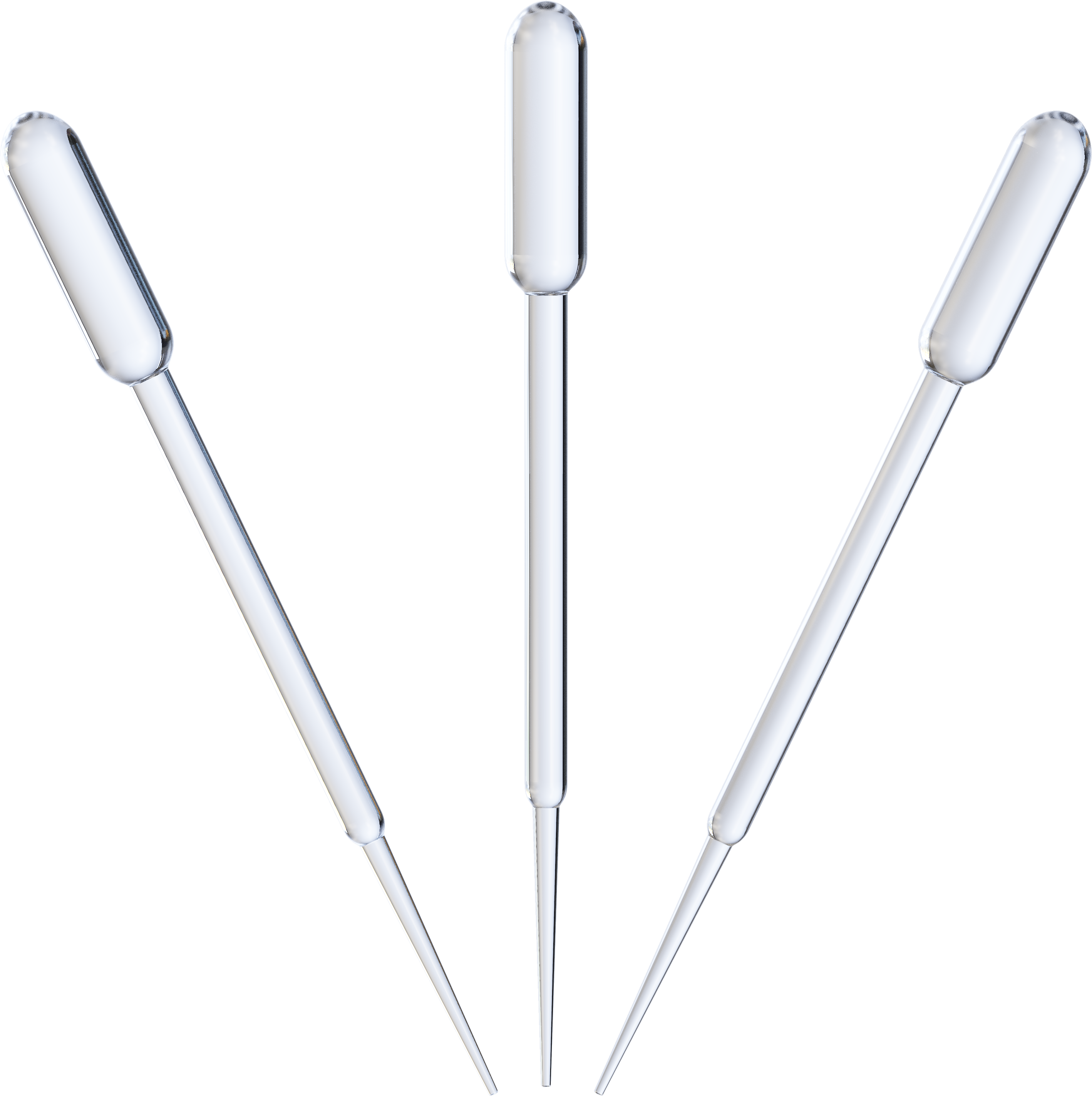 Zweihorn Kunststoff-Pipetten