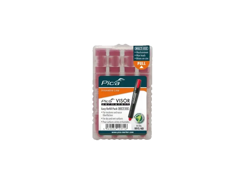 Permanent Wachs-Markierstift + Ersatzminen