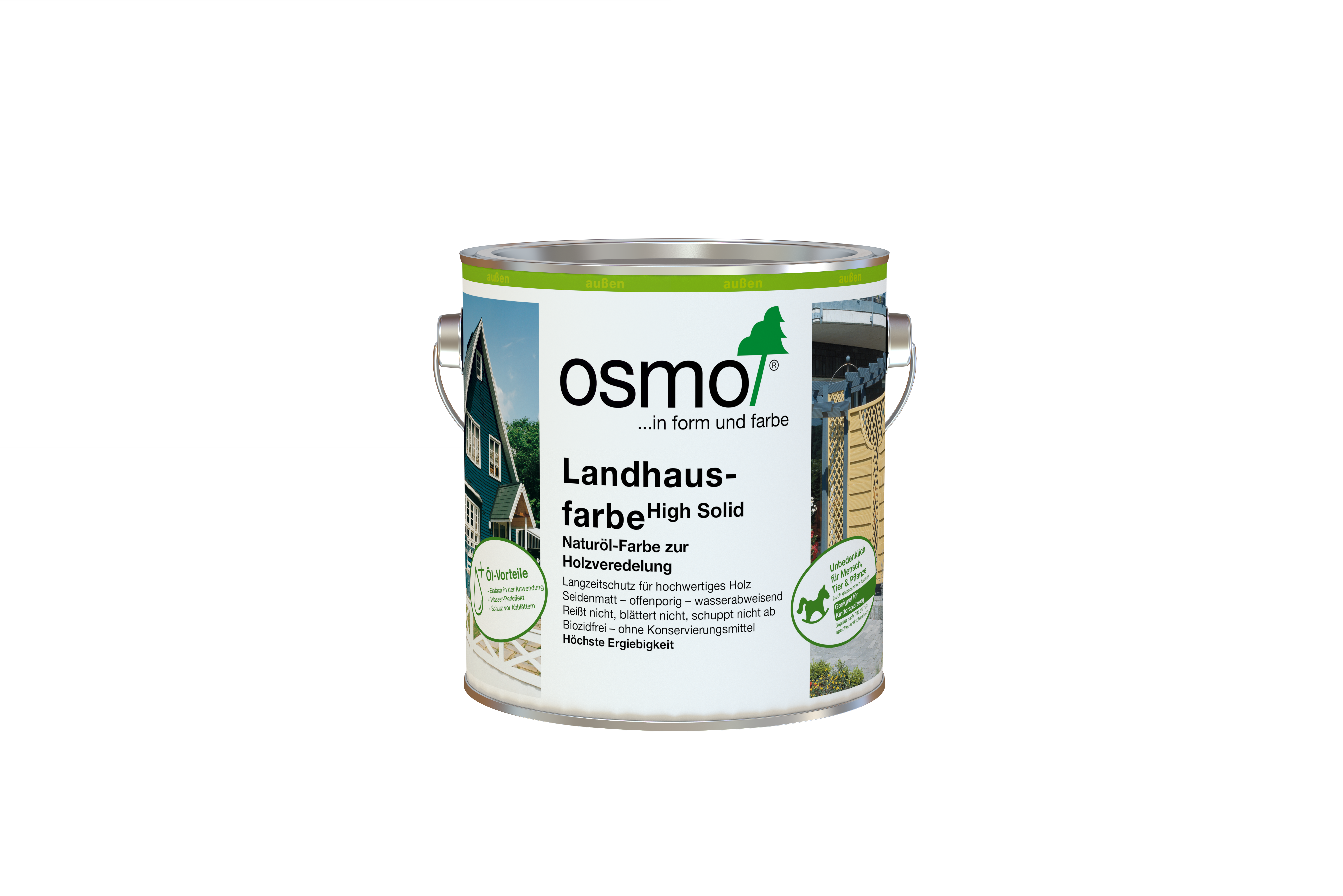 Osmo Landhausfarben 2716 Anthrazitgrau, 2,5 Liter