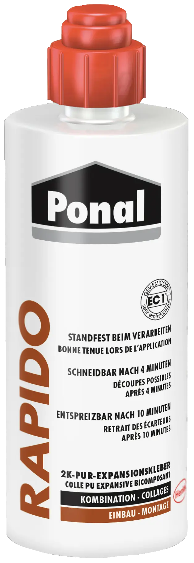 Henkel Ponal Rapido, 2K-Türenschaum, 165 g Kartusche, PNR10