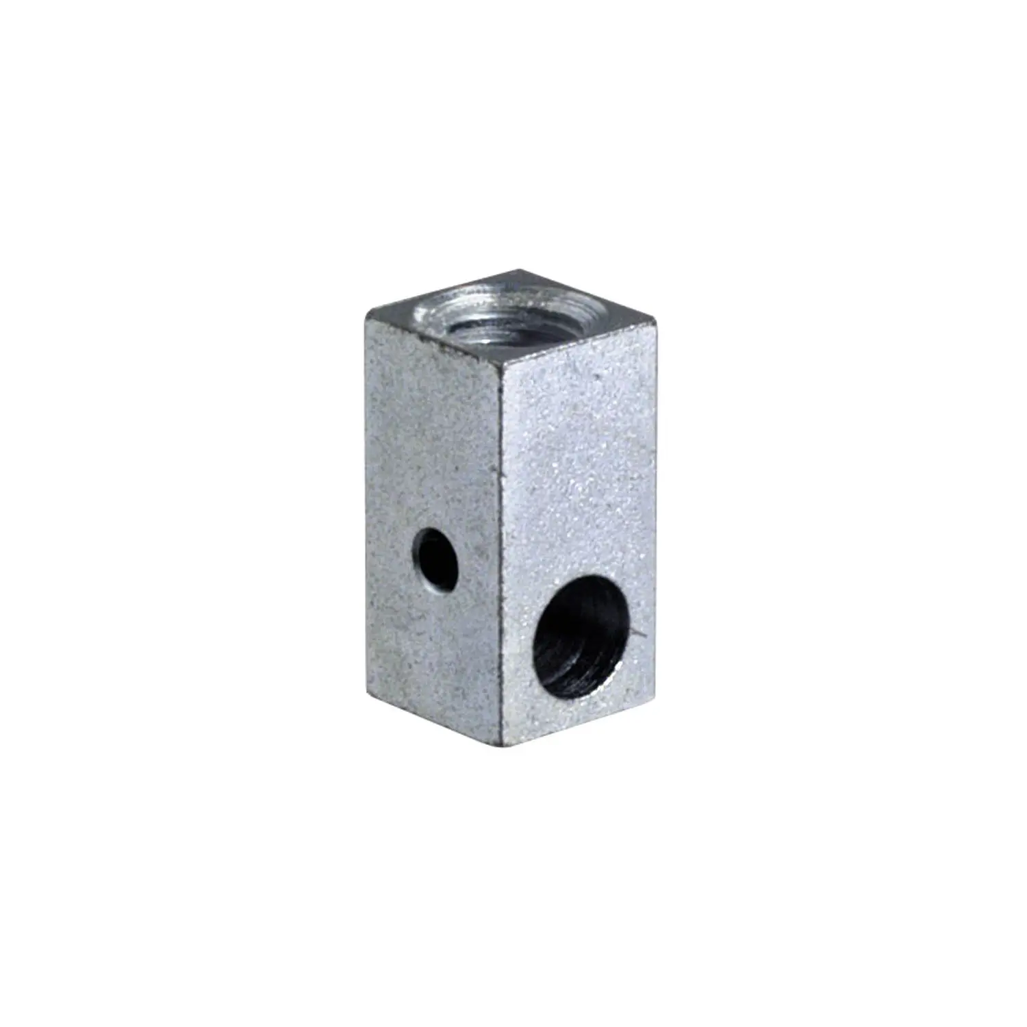 Deni Stangenanschluss 7290, mit M10 Innengewinde, für Rundstangen 10mm, Stahl verzinkt, 7290 0101 34