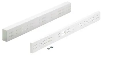 Hettich Distanzleiste Kunststoff weiß 12x484x49 mm, 9115956