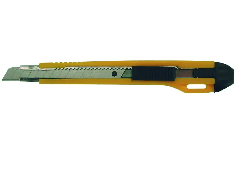 Cuttermesser, Länge 140 mm, KB 9 mm, automatischer Stop und Clip 0206.0