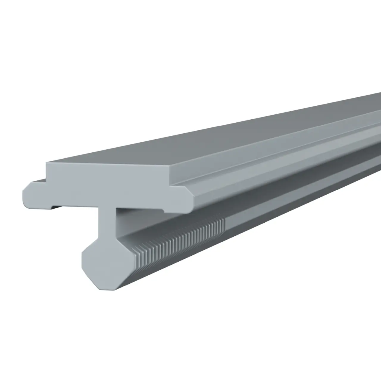 Hettich AvanTech YOU Gestaltbares Designprofil graumit Klebestreifen 2000mm zum Aufklipsen 9255831